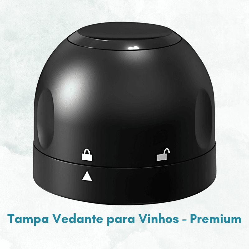 Tampa Vedante para Vinhos - Premium