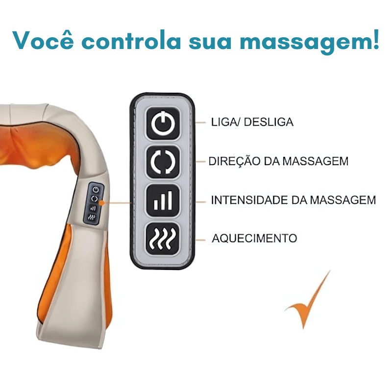 Massageador Fullbody - Shiatsu