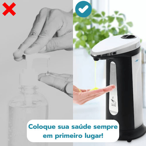 Dispenser Automático Higiênico - Sensor de proximidade