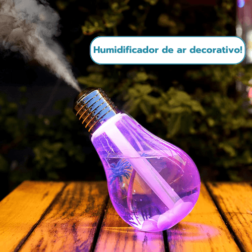 Luminária Umidificador de Ar - Aromatizador