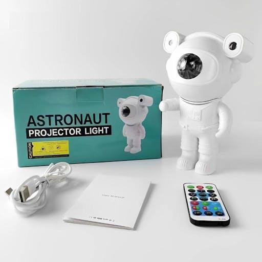 Luminária Astronauta com Som Bluetooth