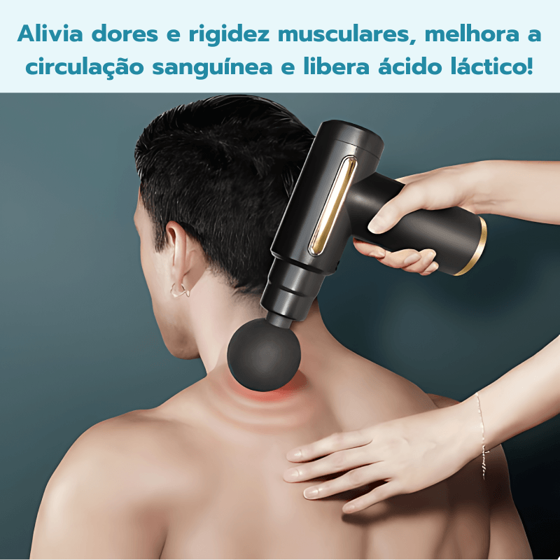 Massageador Pro 4 em 1 - Alívio Instantâneo